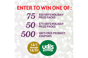 Eat, Drink, and Be Merry with Udi's Gluten Free